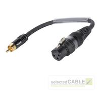 Câble Adaptateur Sommer Cable Rca Sur XLR 2-pol Féminin Road-Adapter TRH8U0015