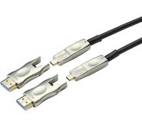 Câble adaptateur SpeaKa Professional HDMI Fiche mâle HDMI-A, Fiche mâle HDMI-Micro-D, Fiche mâle HDMI-A, Fiche mâle HDMI-Micro-D