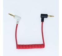 Câble adaptateur TRS de rechange 3,5 mm vers TRRS 3,5 mm pour microphones d'enregistrement avec boya (TRS vers TRS pour l'appareil photo)