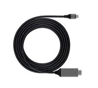 Câble adaptateur type-c vers Hdmi, léger et Portable, 10gbps 4k30hz, 2 mètres, pour moniteur et projecteur