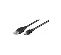 Goobay Câble USB 50768 – USB 2.0, 3 m, USB A vers Mini-USB B – Noir