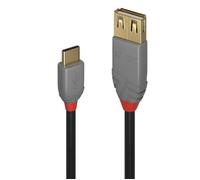 Câble Adaptateur USB 2.0 type C vers A - Anthra Line - 0.15m - LINDY