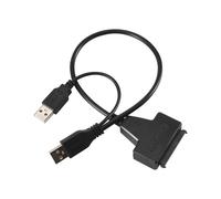 CâBle Adaptateur USB 2.0 Vers 48Cm pour Disque Dur Externe SSD de 2,5 Pouces