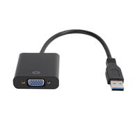 CâBle Adaptateur Usb 3.0 Vers Vga, Convertisseur Audio-VidéO 1920x1080, 5.0gbps, Pour Windows 7/8/10