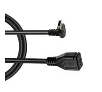 Câble adaptateur USB 5 broches femelle vers USB mâle 5 broches pour transfert de données, synchronisation et synchronisation pour caméra embarquée