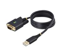 StarTech Câble USB-série 1 m – USB-A vers DB9 RS232, FTDI, rétention COM, ESD Niv.4