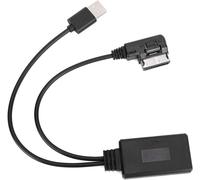 Câble Adaptateur USB AUX, Câble Adaptateur Audio Bluetooth Radio Stéréo MP3 pour Voiture 8T 4F A8 4E 7L AMI MMI 2G