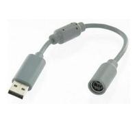 câble adaptateur USB Breakaway Rock Band pour manette xbox360 Xbox 360 sur PC - gris