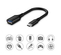 Câble Adaptateur USB-C Adaptateur OTG - Connectez vos Périphériques USB à votre Smartphone ou Tablette USB-C - Straße Tech ®
