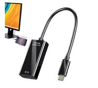 Câble adaptateur USB C femelle mâle | Convertisseur USB type C compact portable haute vitesse, électronique légère, connecteur de téléphone portable pour TV, projecteur, moniteur