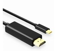 Câble adaptateur USB-C Type-C vers HDMI 4K HD TV AV pour MacBook Pro Samsung Huawei 1,8 m