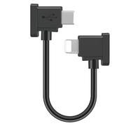 Câble Adaptateur USB-C vers Compatible avec Lightning, 15 cm, Angle Droit, Compatible DJI Mavic Air 2 et iPhone