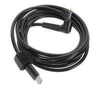 Câble Adaptateur USB-c vers DC 4,0x1,7mm 15v Noir | PVC et Cuivre, Lien Souple Attache, pour Moniteurs Portables et Consoles en Déplacement