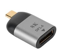 Câble adaptateur USB-C vers DisplayPort avec fonction de duplication d'écran. Compatible avec les appareils USB-C. Installation Plug and Play.
