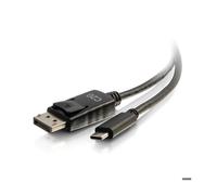 Câble Adaptateur USB-C vers DisplayPort - C2G - 1,8m - 4K30 - Noir - Vidéo Externe