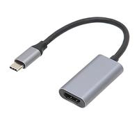 Câble Adaptateur USB C vers HDMI 4K, Adaptateur D'interface Multimédia de Type C vers Haute Définition Câble Convertisseur 4K pour Ordinateur Portable et Tablette OS X