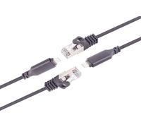 Câble adaptateur USB-C vers LAN de 3 mètres, câble 2 pièces, transfert de données 1 Gbit, câble USB C 3.1 vers RJ45 Ethernet Cat6, compatible avec smartphone, ordinateur portable, Macbook, 3 mètres