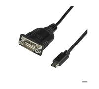 StarTech Câble adaptateur USB‑C vers série DB9 RS232 ICUSB232PROC – rétention COM – 40 cm