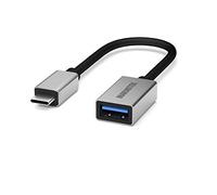 Câble Adaptateur USB C vers USB A - Marmitek UU26 - Thunderbolt se connecte à USBA - Connectez des Accessoires USB à Votre Tablette - USB OTG (on-The-Go) - Convertisseur USBC