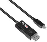 Câble Adaptateur Usb Longueur : 1,8 M - Type C Vers Displayport - 8K60Hz Hdr - Noir - Référence : Cac-1557[YIN4185479]