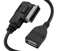 Câble Adaptateur Usb Mdi/Ami,Pour Vw Media In Vers Usb Mmi Vers Usb,Pour Volkswagen Pour Audi Interface Multimédia/Musique