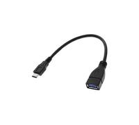 Cable adaptateur USB OTG Femelle vers USB Type C Male Noir G