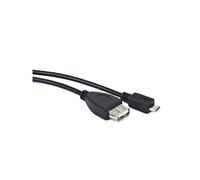 Câble adaptateur USB OTG - NATEC - NKA-0614 - Micro-USB mâle - USB Type-A femelle - 0,15 m