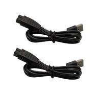 Câble Adaptateur USB Pour Accessoire De Rasoir Électrique. Compatible Avec Panasonic ES-RT30, ES-RT34, ES-RT36, ES-RT40, ES-RT46, ES-RT47, ES-RT64, ES-RT87, ES-LV7A(2pcs)