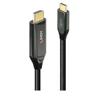 Câble adaptateur LINDY USB-C® USB-C® mâle, Fiche mâle HDMI-A 3.00 m noir 43369 8K UHD Câble HDMI