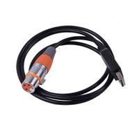 Câble adaptateur USB vers DMX pour contrôleur de lumière de scène, câble de Conversion de Signal DMX 6ft/1.8M