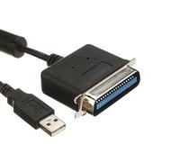 Câble Adaptateur - USB vers parallèle centronic 36 Broches Femelle, 1,5 m, Permet la Connexion Entre appareils de Transfert.