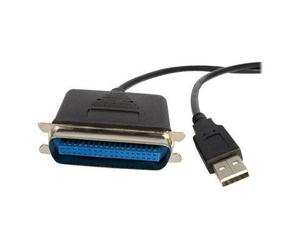 Câble Adaptateur USB vers Parallèle - STARTECH - 3m - Mâle Mâle - 1 x 36 Aiguilles - Noir