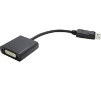 Câble adaptateur Value DisplayPort / DVI Fiche mâle DisplayPort, Prise femelle DVI-D 24+1 pôles 0.15