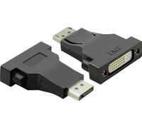 Câble adaptateur Value DisplayPort / DVI Fiche mâle DisplayPort, Prise femelle DVI-D 24+1 pôles 0.15 m noir 12.99.3157 Câble