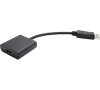 Câble adaptateur Value DisplayPort / HDMI Fiche mâle DisplayPort, Prise femelle HDMI-A 0.15 m noir 12.99.3134 Câble DisplayPort