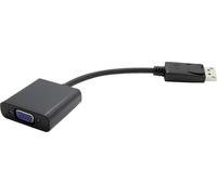 Câble adaptateur Value DisplayPort / VGA Fiche mâle DisplayPort, Prise femelle VGA 15 pôles 0.15 m n