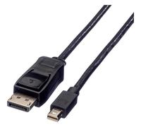 Câble adaptateur Value Mini-Display / DisplayPort Fiche mâle Mini DisplayPort,