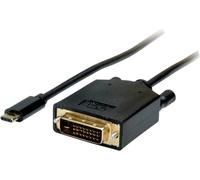 Value Câble Adaptateur USB Type C - DVI, St/St, 2 m