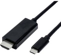 Câble adaptateur Value USB-C® / HDMI USB-C® mâle, Fiche mâle HDMI-A 2.00 m noir 11.99.5841 Câble dafficheur USB-C®