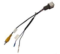 Câble adaptateur vidéo de sortie de caméra de recul à 8 broches pour Mitsubishi Xpander, harnais d'interface de caméra de recul 12 V, installation rapide, noir