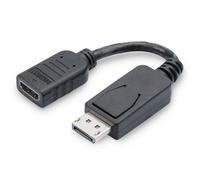 Câble Adaptateur Vidéo Display Port - HDMI - Digitus AK-340400-001-S