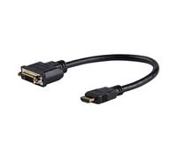 StarTech.com Câble adaptateur vidéo HDMI vers DVI-D de 20 cm - HDMI mâle vers DVI femelle