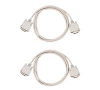 Câble adaptateur vidéo mâle 15 broches RS232 DB9 9 broches vers VGA 1,4 m Gris clair