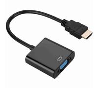 Câble Adaptateur Vidéo Mâle vers VGA Femelle 1080p avec Matériau de Haute qualité pour compatibilité D'affichage Grand écran pour Ordinateurs, Ordinateurs Portables, Téléviseurs, 1,2 Oz