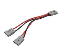Câble adaptateur Y 50 A 6 mm connecteur de batterie pour système de distribution d'alimentation à courant élevé protégé contre la polarité