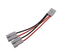 Câble adaptateur Y double extension 50 A, pour prise pour Anderson, avec câble de voiture 6 AWG