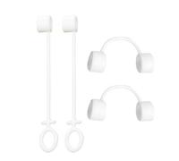 Cable Adapter Tether - 4 Pieces Charger Adapter Tether | Silicone Cable Converter Strap, Anti-Lost Cover for Men Women Home Travel Backpack