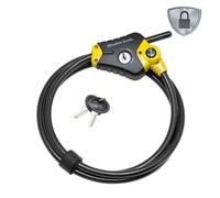 Câble antivol à clé - en acier tressé - Python MASTER LOCK