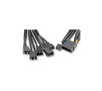 Câble Akasa AK-CBFA03-45, Répartiteur De Ventilateur PWM Pour 5 Ventilateurs