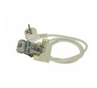 Câble Alimentation 3 X 1.5 1,5MT Shuko 2 Voies Laver Ariston Indesit C00259297